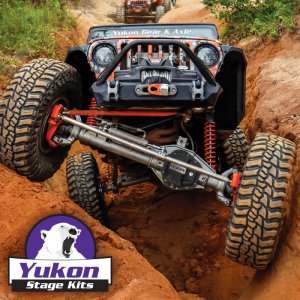 Jeep JK Differential Install Kit - Front + Rear - Yukon Gear & Axle - Stage 4 Package with 5.13 Ratio - `07-`17